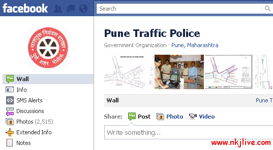 pune-traffic-police-facebook pune traffic police facebook india facebook Pune Police Goes Online Like Delhi Police