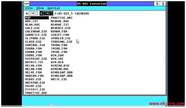 windows1.0 7.0 microsoft  Windows From OS 1.0 to Windows 7 