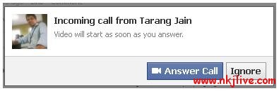 facebook video calling1 facebook  Facebook Video Chat is finally Here! 