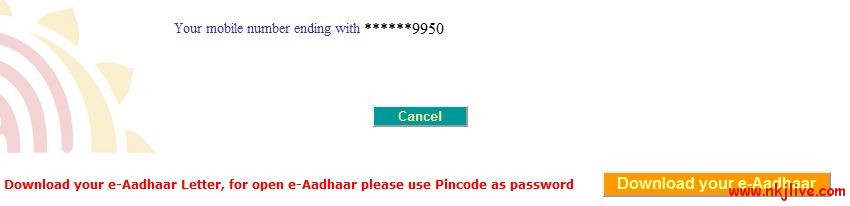 e aadhaar 4 india  Print Your Aadhaar Cards Now 